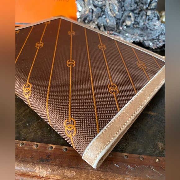 Authentic Vintage GUCCI Rare GG Notebook Agenda Daytimer Portfolio with inserts - Picture 5 of 10